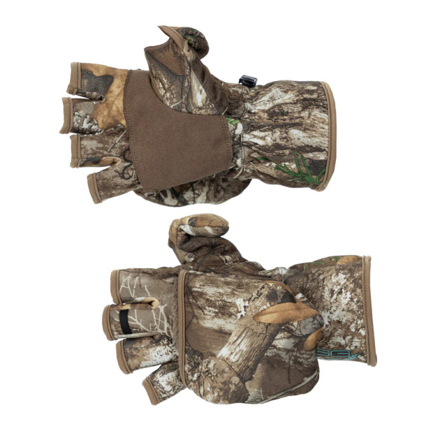 Realtree DSG Outerwear Women's Sherpa Fleece Flip Top Camo Mitten | Realtree APX