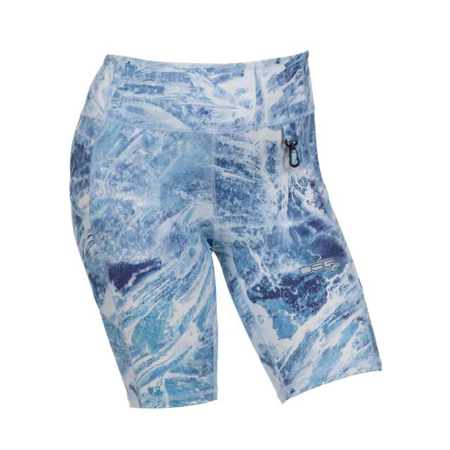 realtree DSG Outerwear Women's Sky Blue High Waisted Boat Shorts | Realtree Aspect