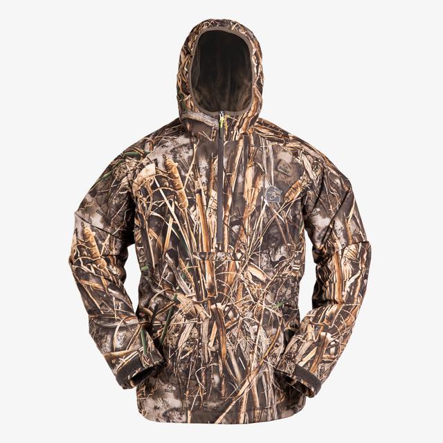 realtree Gator Waders Waterproof 1/2 Zip Camo Bog Hoodie | Realtree MAX-7