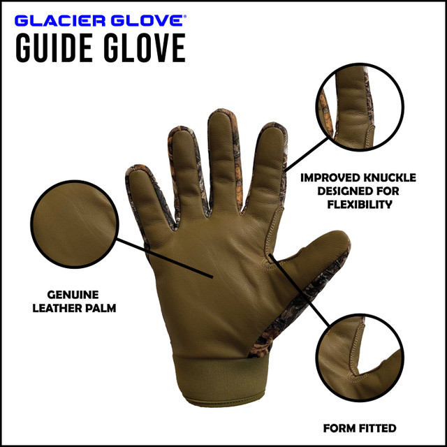 Realtree Glacier Glove Guide Unisex Camo Glove | Realtree EDGE