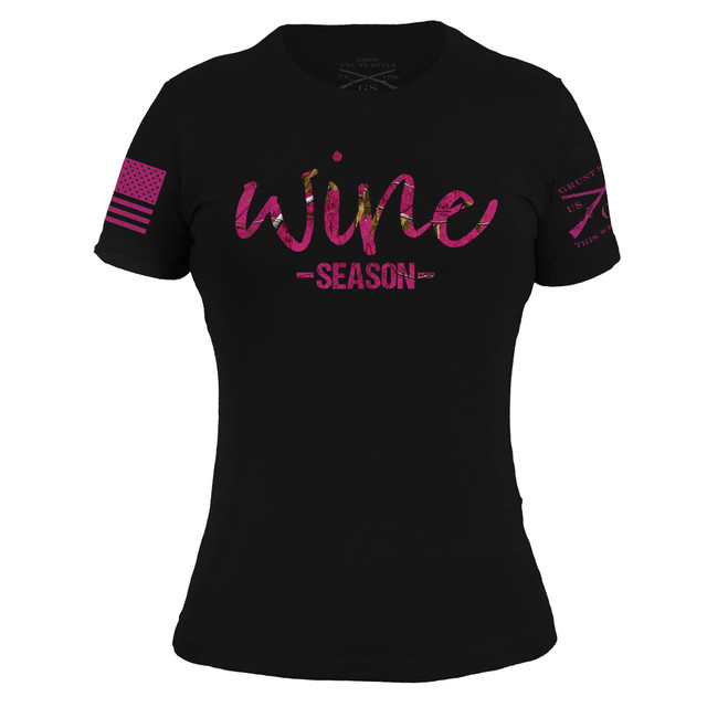 realtree GRUNT STYLE Women's Wine Season Shirt | Realtree XTRA
