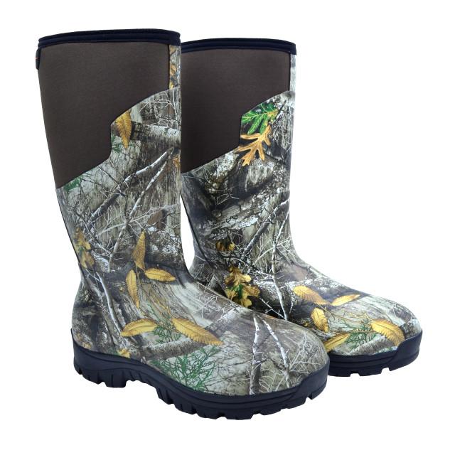 Realtree Habit Men's 800 Gram Insulated 15" Waterproof Rubber Insulated Hunting Boots | Realtree EDGE