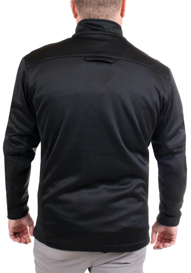 Realtree Habit Men's Black Hybrid Techshell Hunting Jacket | Realtree