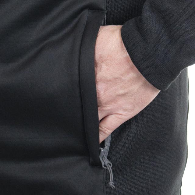 Realtree Habit Men's Black Hybrid Techshell Hunting Jacket | Realtree