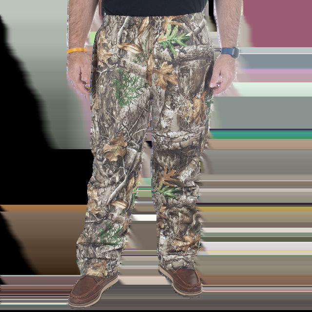 Realtree Habit Men's Roaring Springs Packable Rain Waterproof Hunting Pant | Realtree EDGE