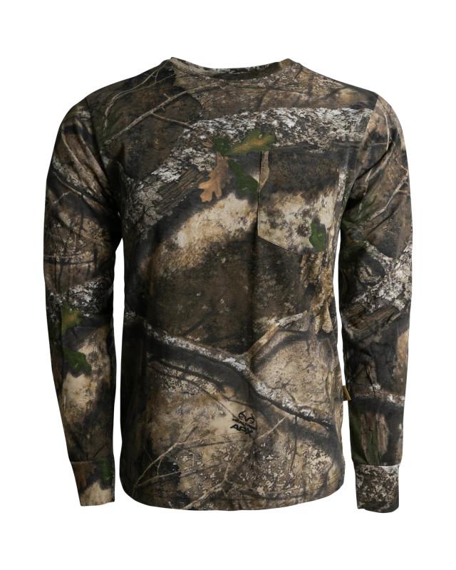 realtree King's Camo Classic Long Sleeve Hunting T-shirt | Realtree APX