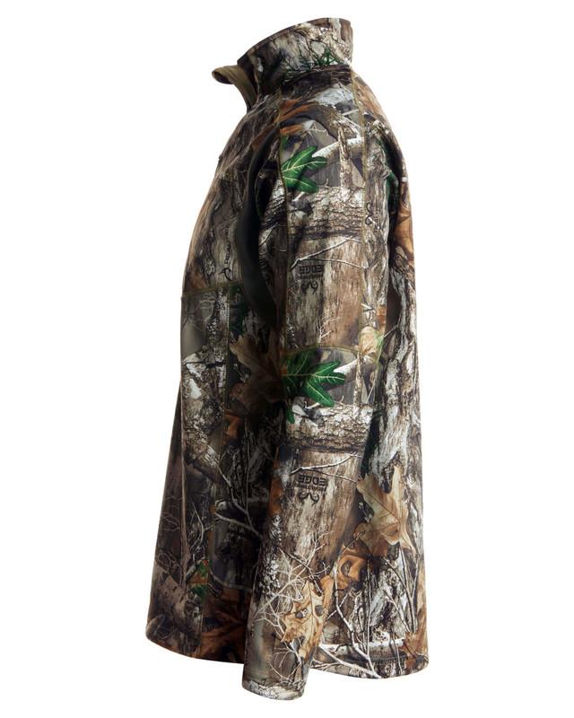 Realtree King's Camo Men's Hunter 1/4 Zip Pullover Camo Jacket | Realtree EDGE