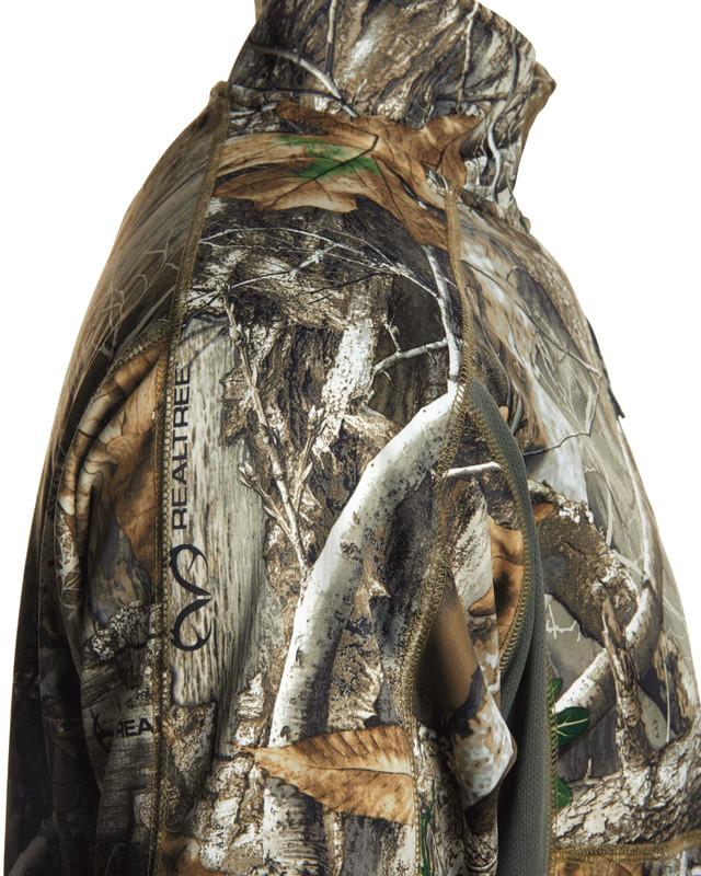 Realtree King's Camo Men's Hunter 1/4 Zip Pullover Camo Jacket | Realtree EDGE
