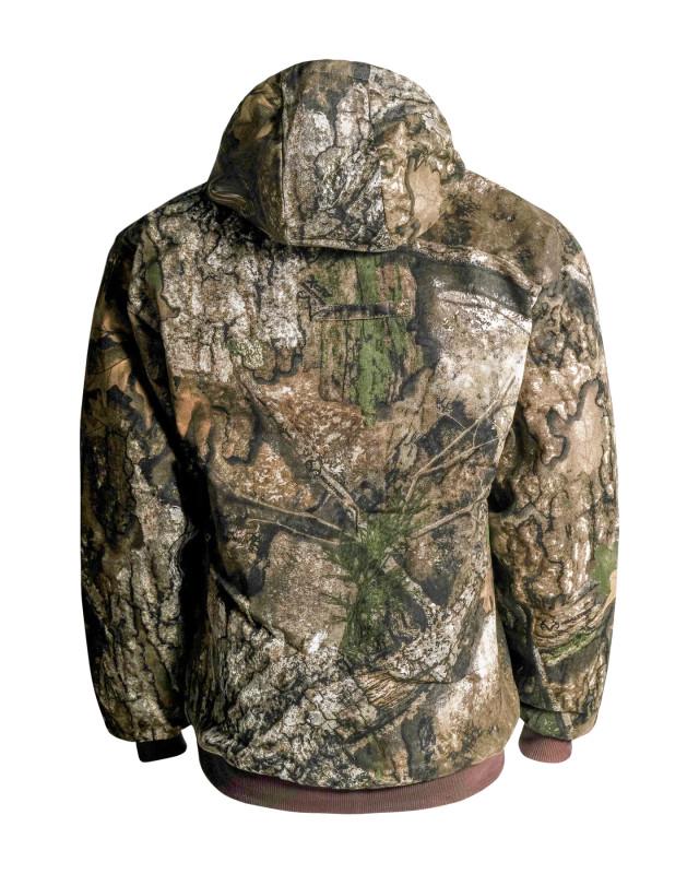 Realtree King's Camo Men's Insulated Hooded Bomber Hunting Jacket | Realtree Camo