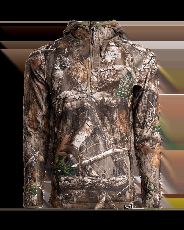 realtree King's Camo Men's XKG Covert Hunting Hoodie | Realtree EDGE
