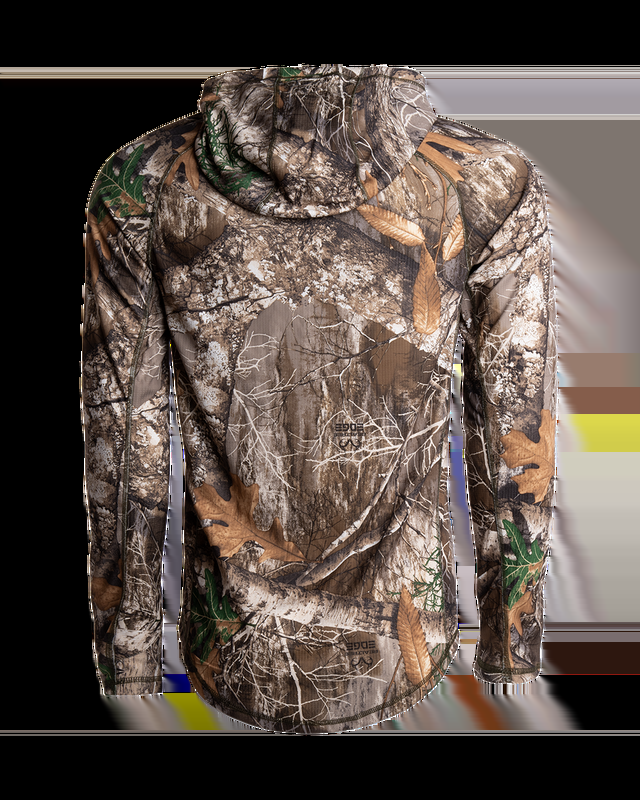 Realtree King's Camo Men's XKG Elevation 1/4 Zip Hunting Hoodie | Realtree EDGE