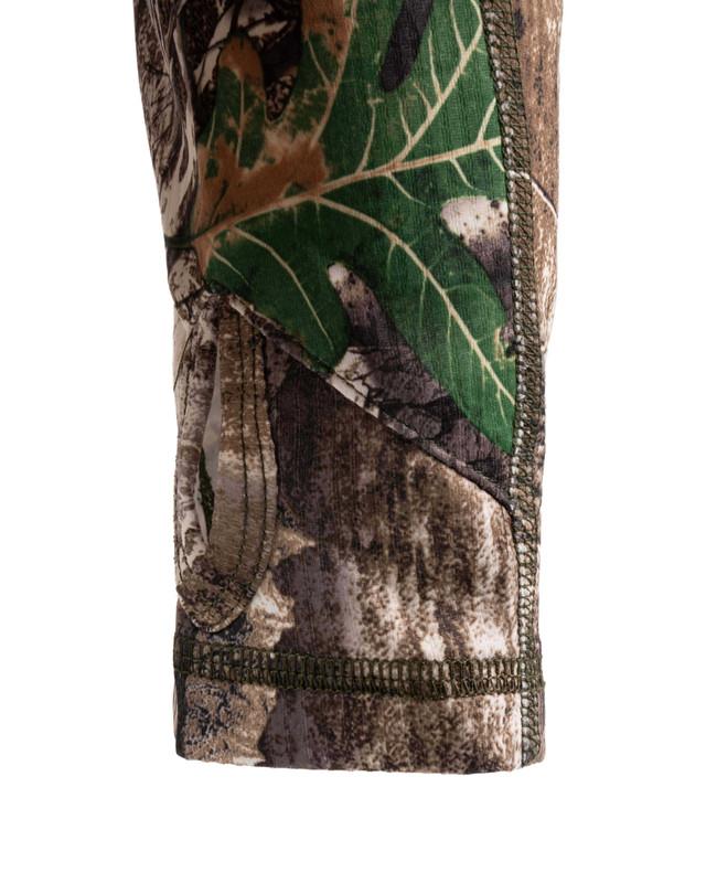 Realtree King's Camo Men's XKG Elevation 1/4 Zip Hunting Hoodie | Realtree EDGE