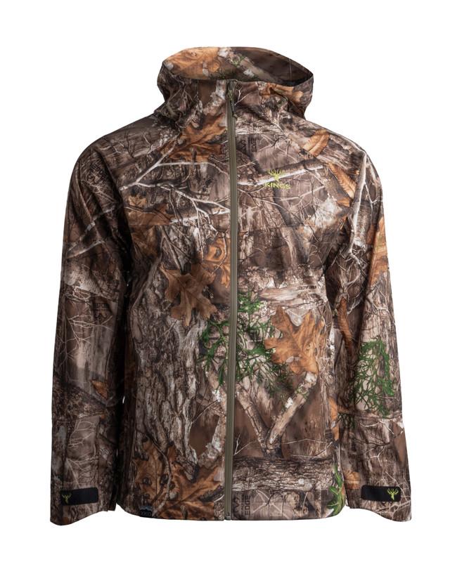 realtree King's Camo Men's XKG Windstorm Rain Hunting Jacket | Realtree EDGE