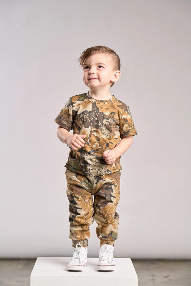 Realtree Little Bipsy Kid's Camo Short Sleeve Crewneck T-Shirt | Realtree Advantage Classic