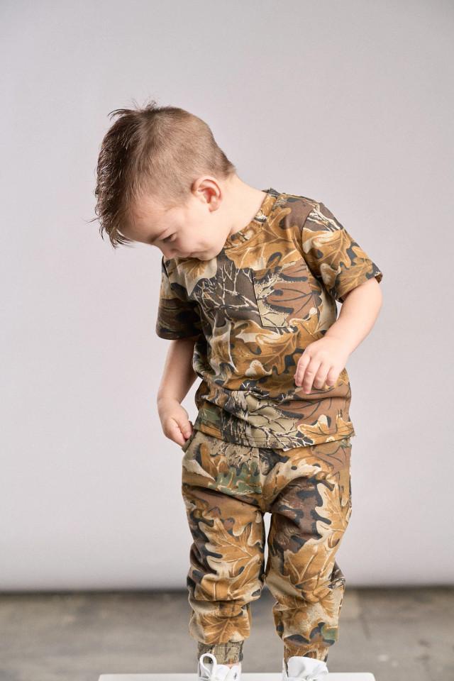 Realtree Little Bipsy Kid's Camo Short Sleeve Crewneck T-Shirt | Realtree Advantage Classic