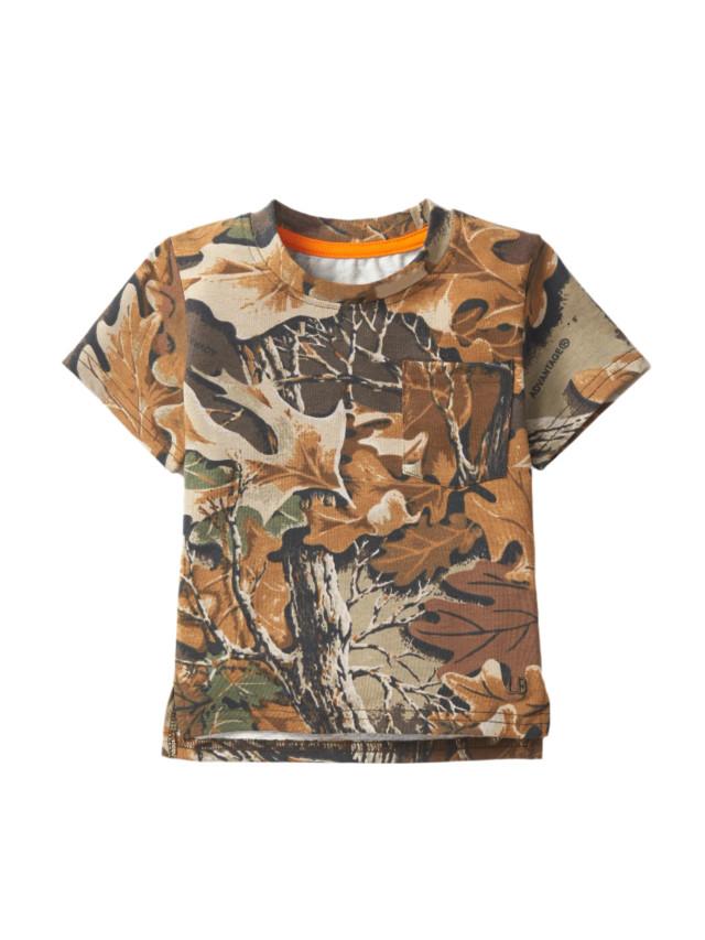 realtree Little Bipsy Kid's Camo Short Sleeve Crewneck T-Shirt | Realtree Advantage Classic