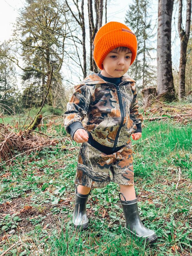 Realtree Little Bipsy Kid's Camo Sweatshort | Realtree Advantage Classic