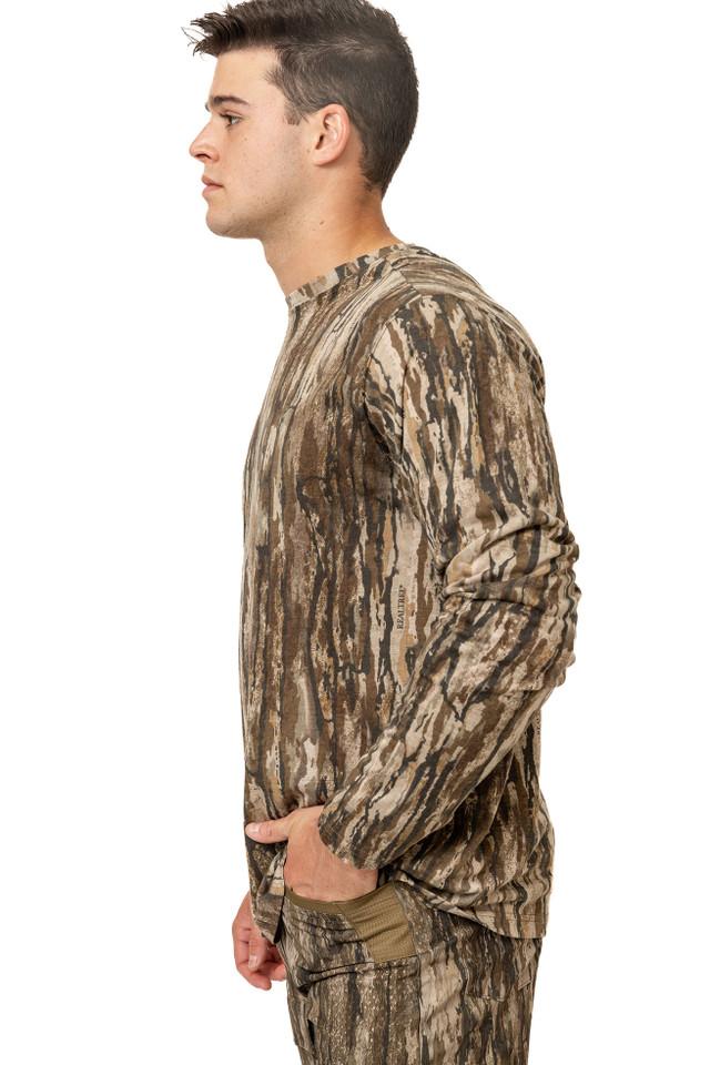 Realtree Men's Bamboo Long Sleeve Camo Crewneck | Realtree Legacy