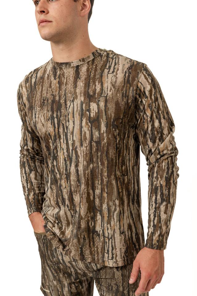 realtree Men's Bamboo Long Sleeve Camo Crewneck | Realtree Legacy