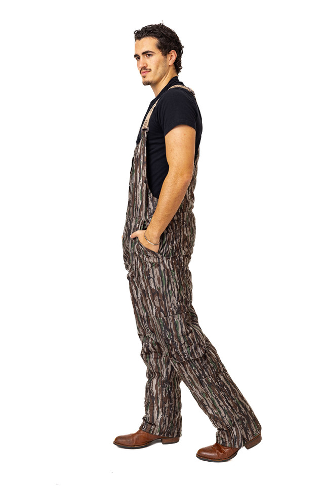 Realtree Men's Big Game Water Resistant Insulated Hunting Bibs | Realtree Original
