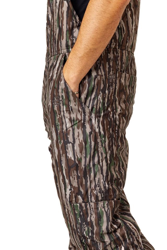 Realtree Men's Big Game Water Resistant Insulated Hunting Bibs | Realtree Original