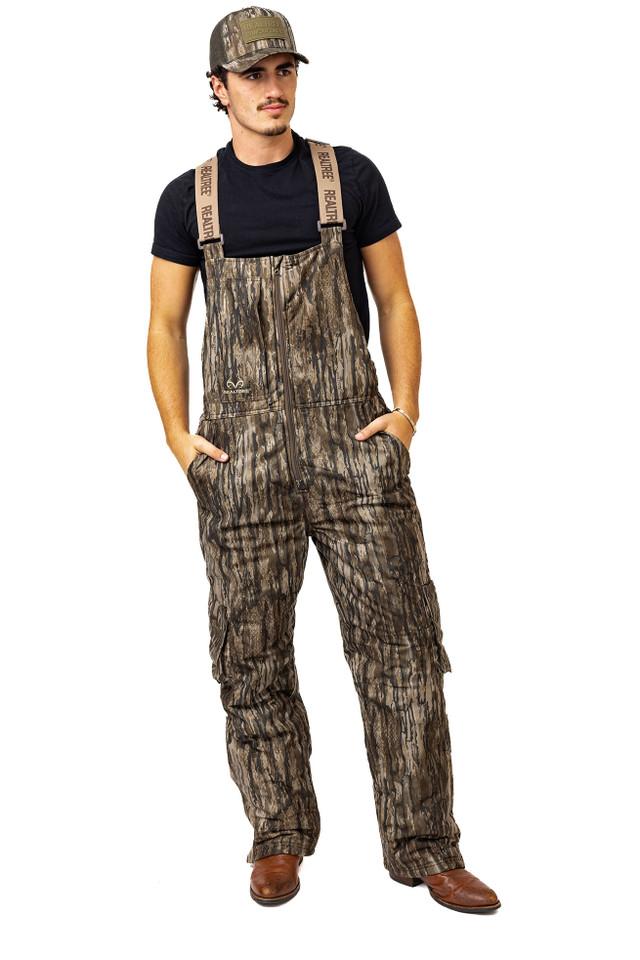 realtree Men's Big Game Water Resistant Insulated Hunting Bibs | Realtree Legacy