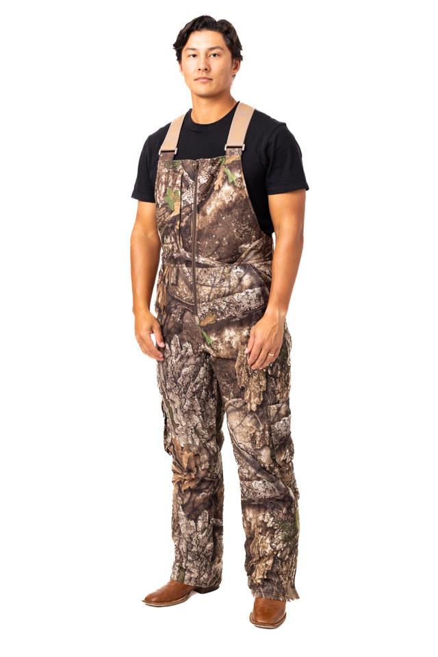 Realtree Men's Big Game Water Resistant Insulated Hunting Bibs | Realtree APX