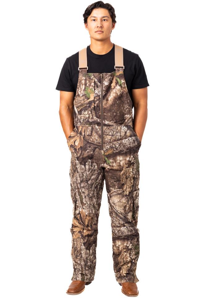Realtree Men's Big Game Water Resistant Insulated Hunting Bibs | Realtree APX
