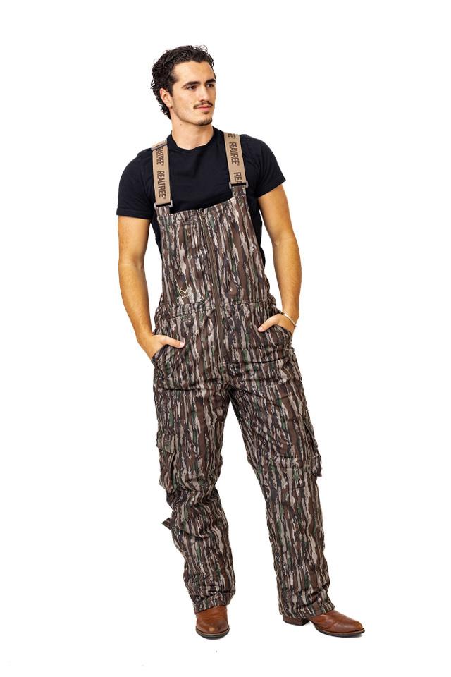 realtree Men's Big Game Water Resistant Insulated Hunting Bibs | Realtree Original