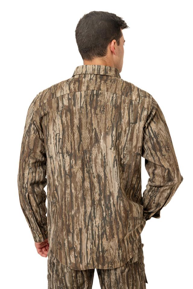 Realtree Men's Button Down Long Sleeve Hunting Camp Shirt | Realtree Legacy