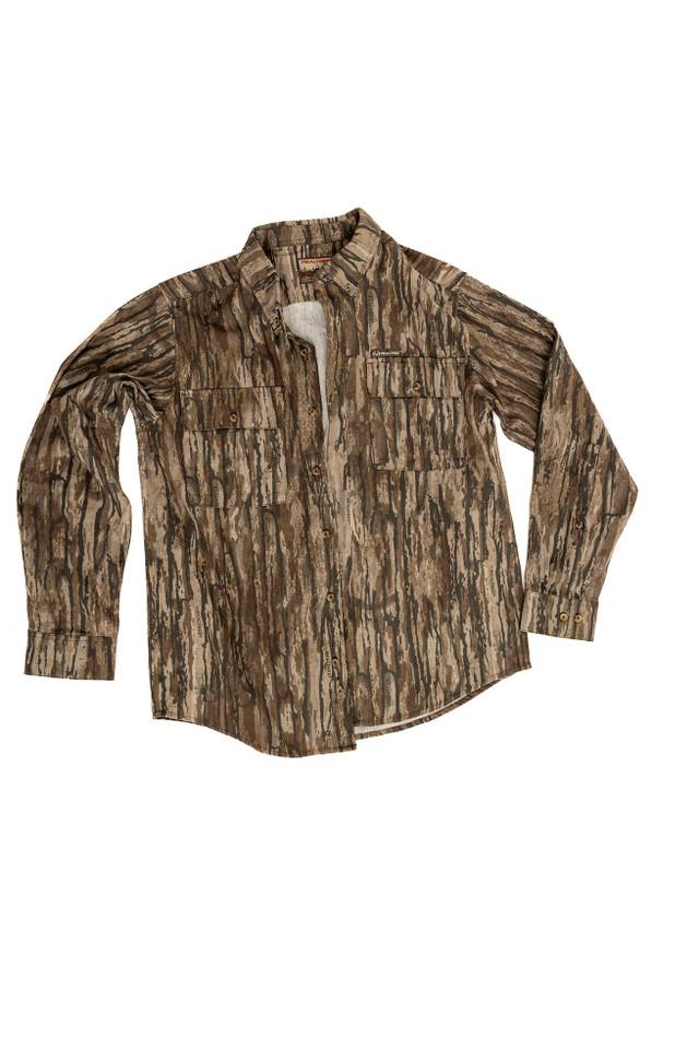Realtree Men's Button Down Long Sleeve Hunting Camp Shirt | Realtree Legacy