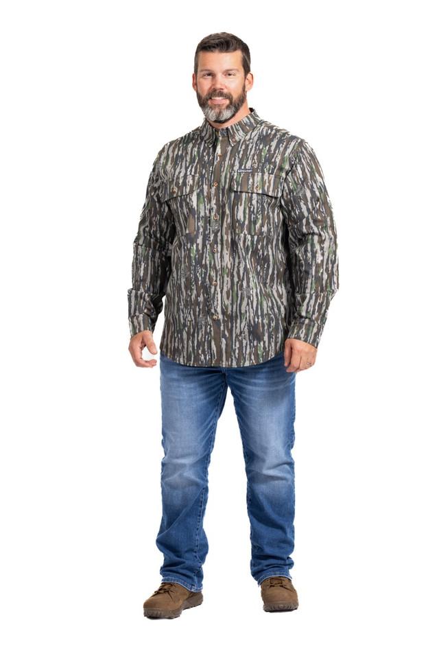Realtree Men's Button Down Long Sleeve Hunting Camp Shirt | Realtree Original