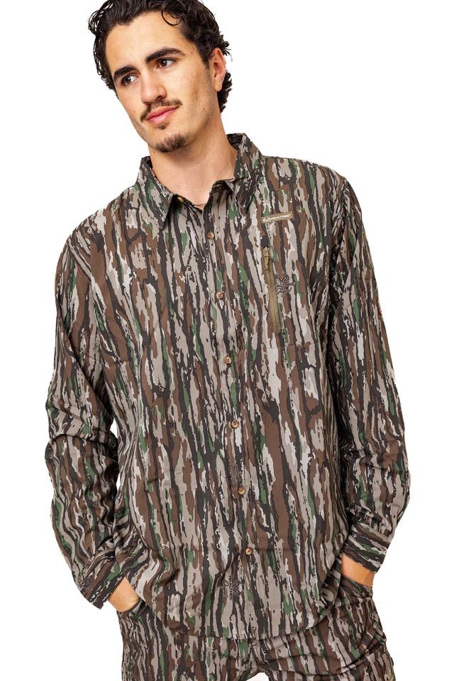 realtree Men's Button Down Long Sleeve Hunting Shirt | Realtree Original