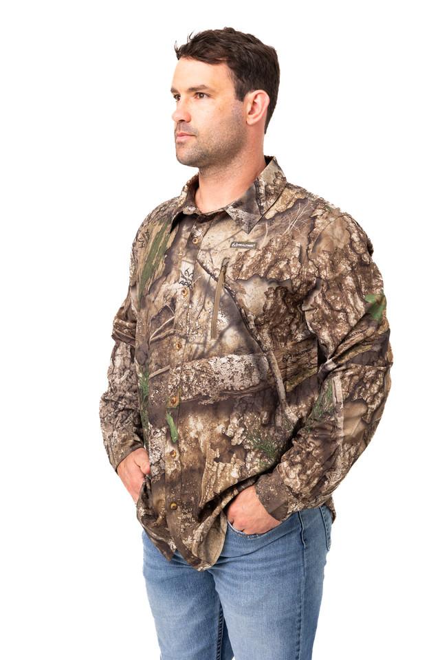 realtree Men's Button Down Long Sleeve Hunting Shirt | Realtree APX