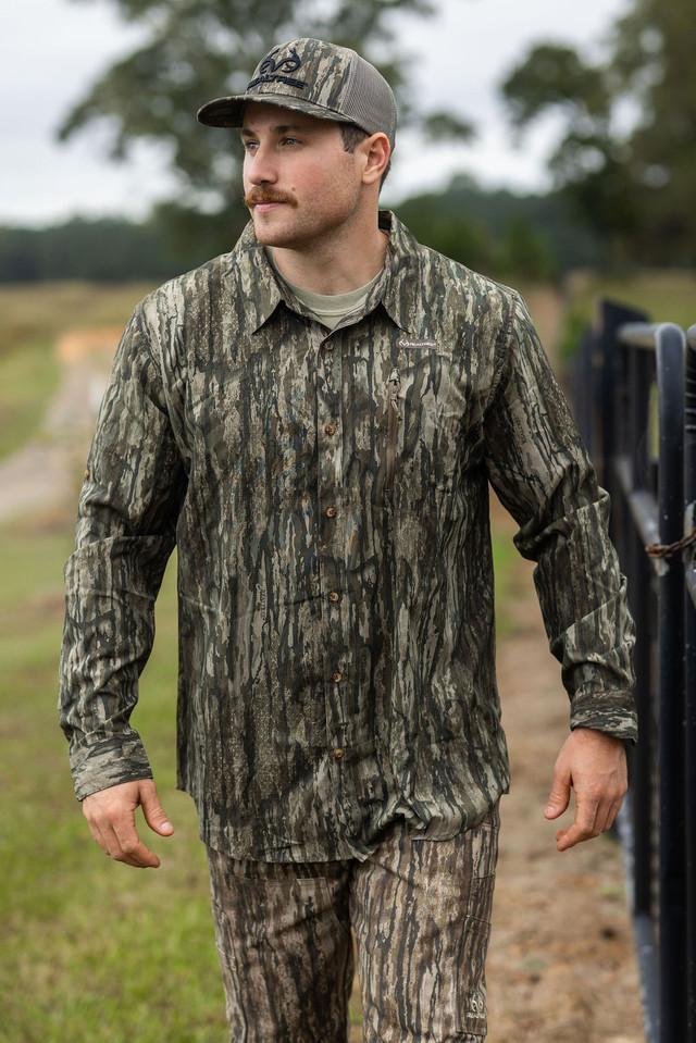 realtree Men's Button Down Long Sleeve Hunting Shirt | Realtree Legacy