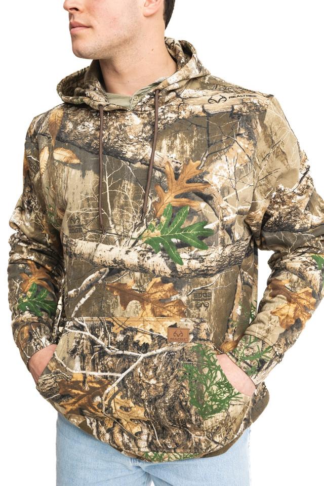 Realtree Men's Cotton Poly Hunting Hoodie | Realtree EDGE