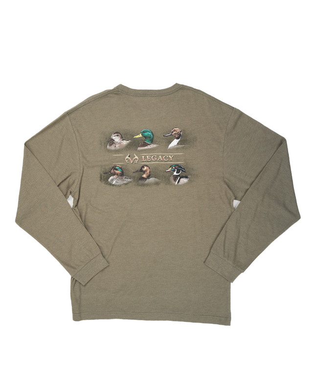 realtree Men's Duck Legacy Long Sleeve Shirt | Realtree Legacy