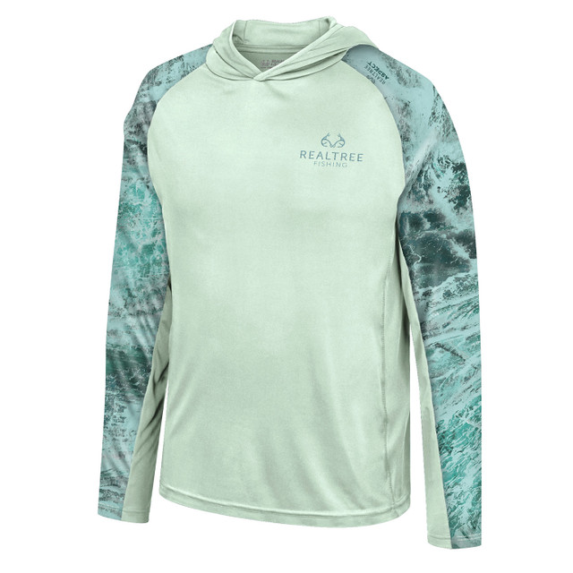 realtree Men's Gulf Stream Performance Long Sleeve Fishing Shirt | Realtree