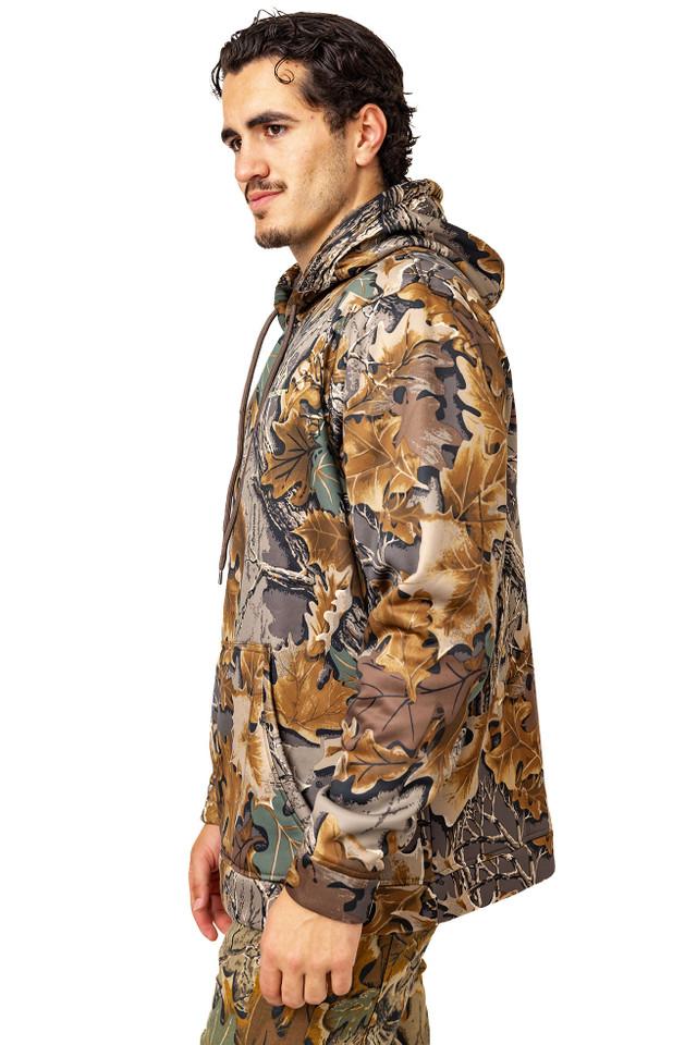 Realtree Men's High Pile Camo Hoodie | Realtree Advantage Classic