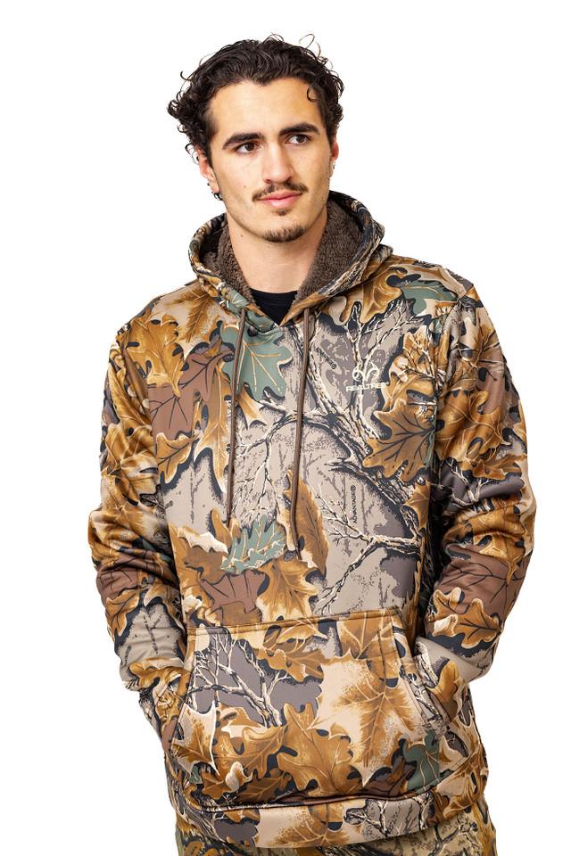 realtree Men's High Pile Camo Hoodie | Realtree Advantage Classic