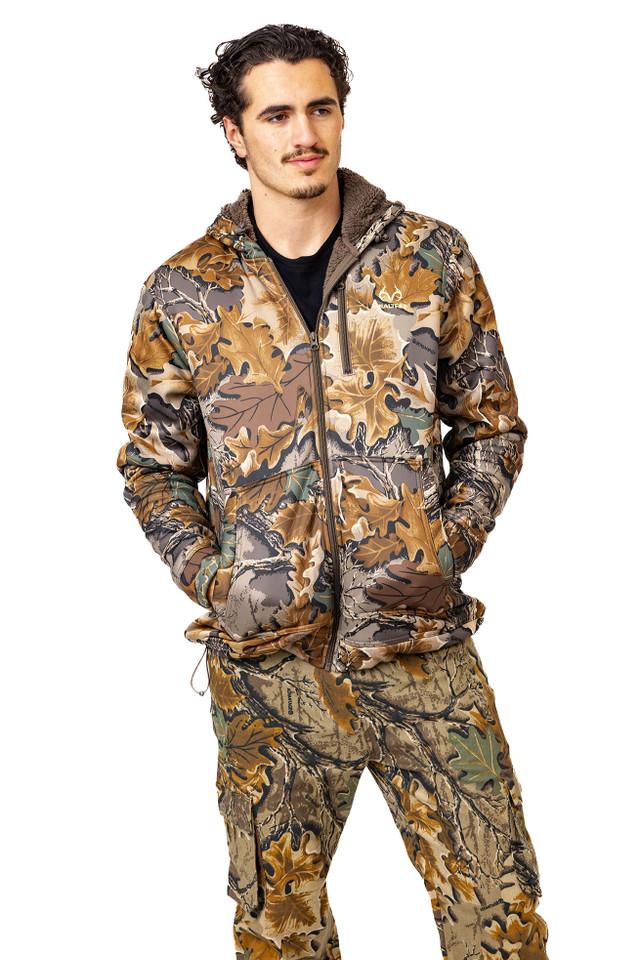 realtree Men's High Pile Camo Jacket | Realtree Advantage Classic