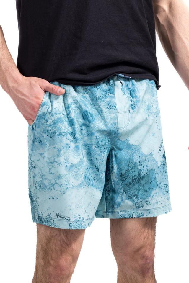 Realtree Men's Lined Blue Short | Realtree XTREME Colors
