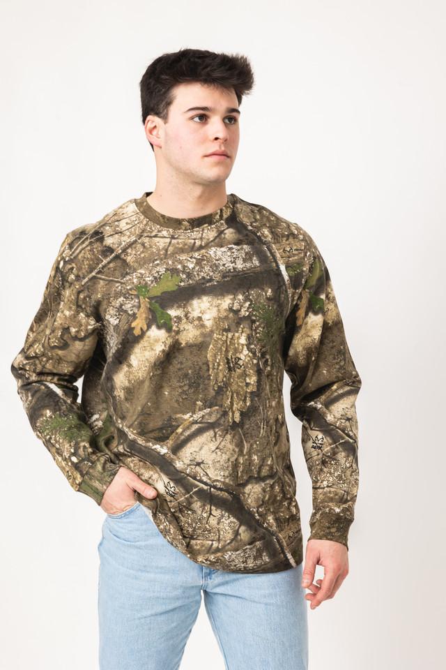 realtree Men's Long Sleeve Cotton Hunting Shirt | Realtree APX