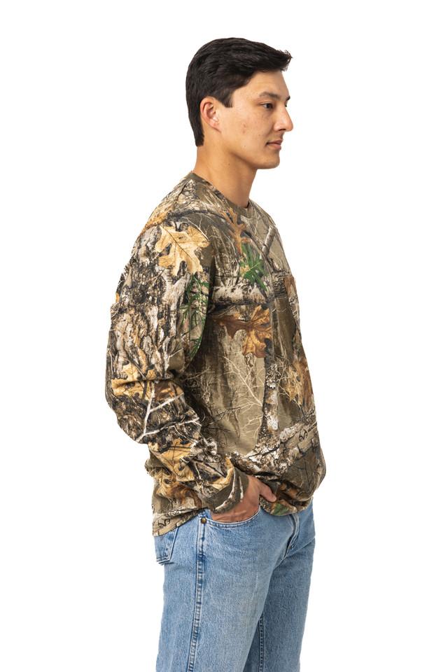 Realtree Men's Long Sleeve Cotton Pocket Hunting Shirt | Realtree EDGE