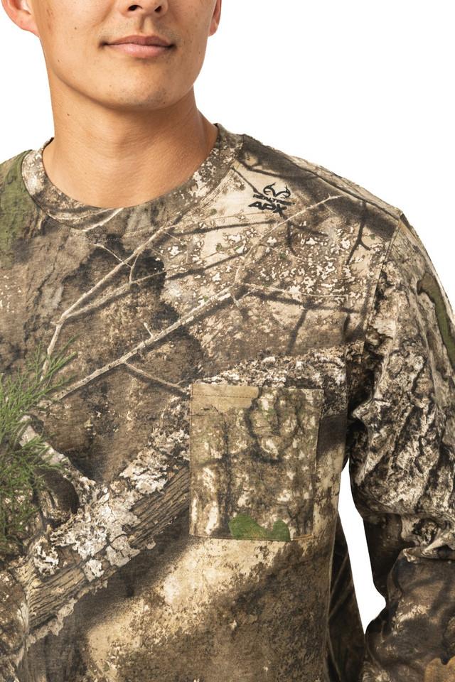Realtree Men's Long Sleeve Cotton Pocket Hunting Shirt | Realtree APX
