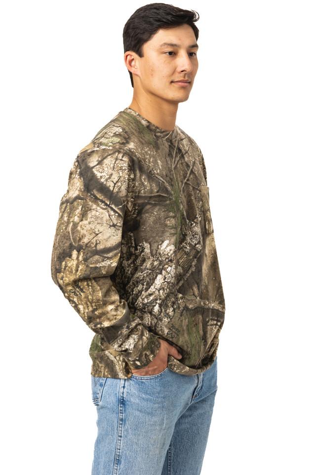 Realtree Men's Long Sleeve Cotton Pocket Hunting Shirt | Realtree APX