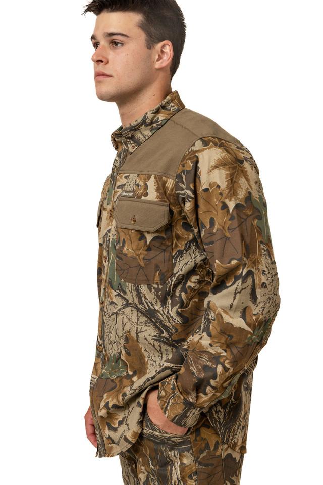 Realtree Men's Milk River Button Down Camo Shirt | Realtree Advantage Classic
