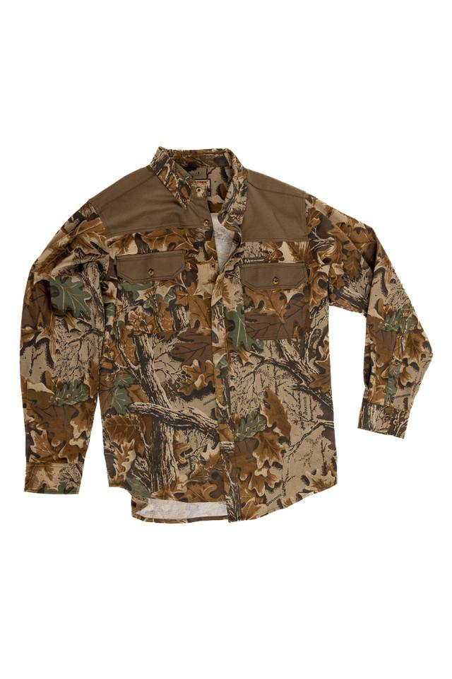 Realtree Men's Milk River Button Down Camo Shirt | Realtree Advantage Classic