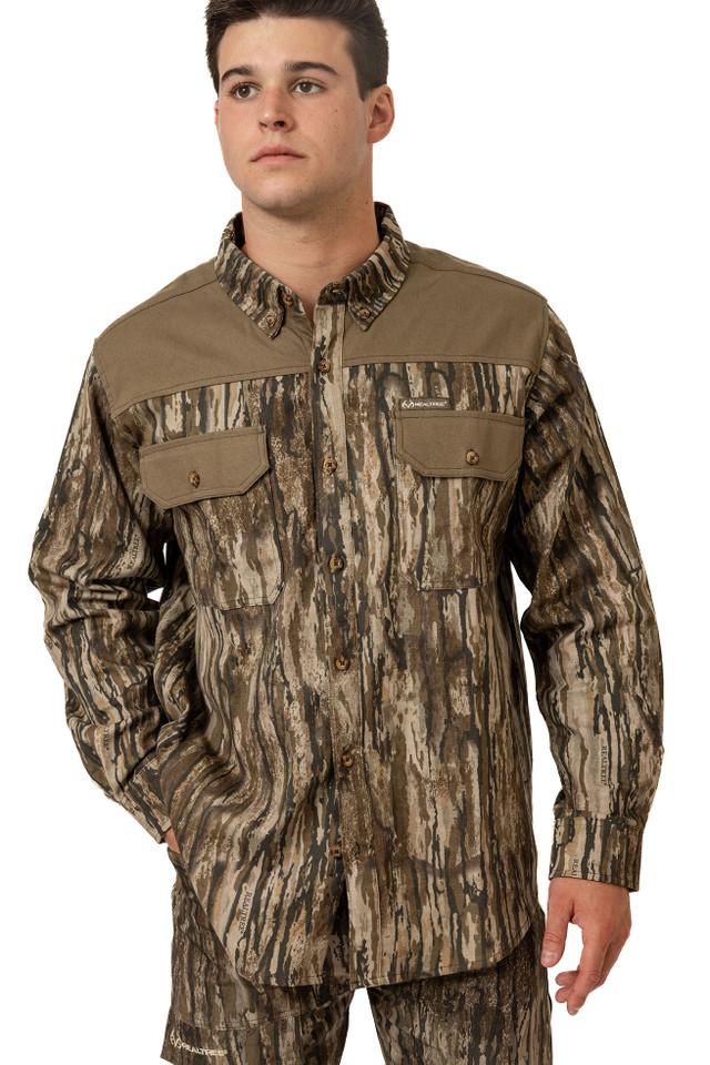 Realtree Men's Milk River Button Down Camo Shirt | Realtree Legacy