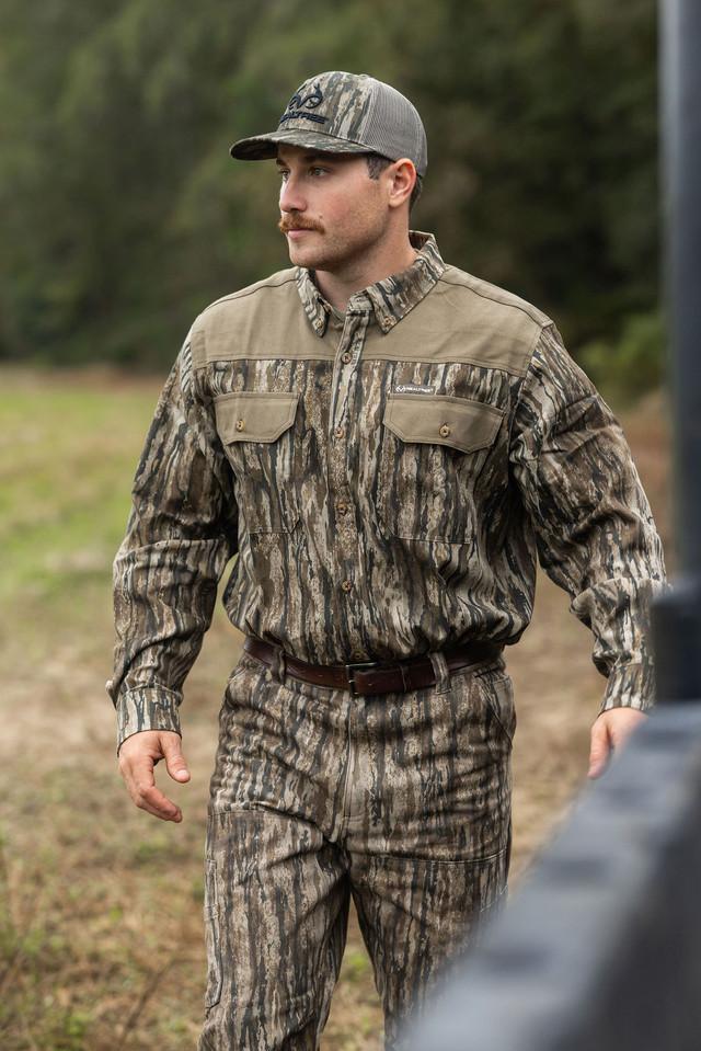 realtree Men's Milk River Button Down Camo Shirt | Realtree Legacy